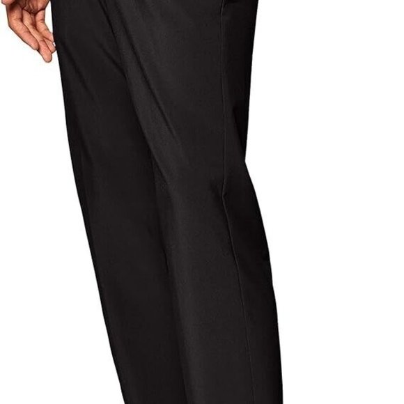 Jack Nicklaus Men's Flat Front Golf Pants Active Waistband Caviar 2 NEW W/ TAGS - Picture 5 of 8